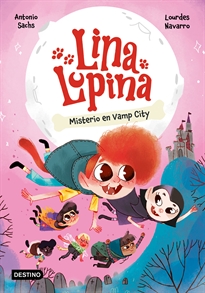 Books Frontpage Lina Lupina 2. Misterio en Vamp City