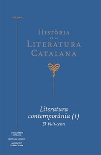Books Frontpage Història de la Literatura Catalana Vol. 5