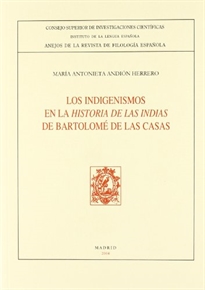 Books Frontpage Los indigenismos en la Historia de las Indias de Bartolomé de las Casas