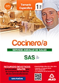 Books Frontpage Cocinero/a del Servicio Andaluz de Salud. Temario específico  volumen 1