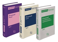 Books Frontpage Pack memento práctico procesal civil 2017 + memento práctico procesal penal 2017 + memento practico procesal contencioso administrativo 2017