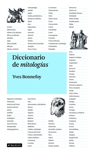 Books Frontpage Diccionario de mitologías