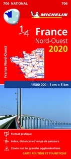 Books Frontpage Mapa National France Nord-Ouest 2020
