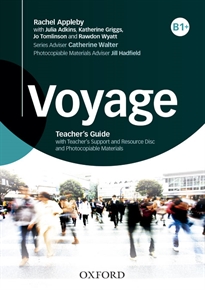Books Frontpage Voyage B1+. Teacher's Book + Teacher's Resource Pack