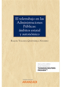 Books Frontpage El teletrabajo en las administraciones públicas: ámbitos estatal y autonómico (Papel + e-book)