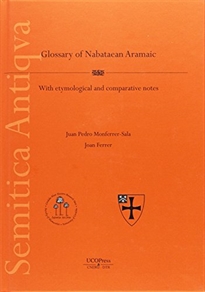 Books Frontpage A glossary of nabatean aramaic, with etymological notes