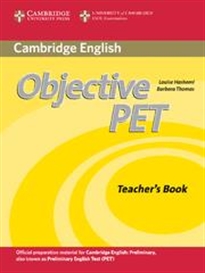 Books Frontpage Objective PET Teacher's Book 2nd Edition
