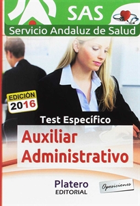 Books Frontpage Auxiliar Administrativo del Servicio Andaluz de  Salud (SAS). Test específico