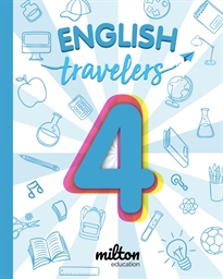 Books Frontpage Travelers Blue 4 - English Language 4 Primaria