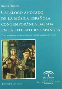 Books Frontpage Catálogo anotado de la música española contemporánea basada en la literatura española