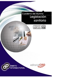 Books Frontpage Cuaderno del Alumno Legislación sanitaria. Formación para el Empleo