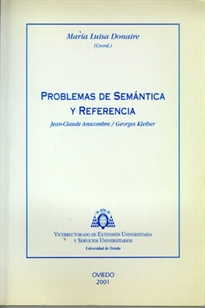 Books Frontpage Problemas de Semántica y Referencia. Problèmes de Sémantique et Référence