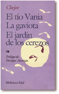 Books Frontpage El tío Vania. La Gaviota. El jardín de los cerezos.
