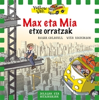 Books Frontpage Yellow Van 11. Max eta Mia etxe orratzak