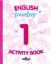 Front pageTravelers Red 1 Activity Book - English Language 1 Primaria