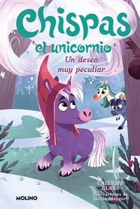 Books Frontpage Chispas el unicornio 4 - Un deseo muy peculiar