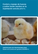 Front pageControl y manejo de huevos y pollos recién nacidos en la explotación avícola (UF2171)