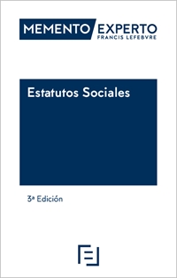 Books Frontpage Memento Experto Estatutos Sociales