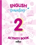 Front pageTravelers Red 2 Activity Book - English Language 2 Primaria