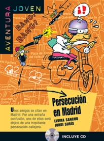 Books Frontpage Persecución en Madrid, Aventura Joven + CD