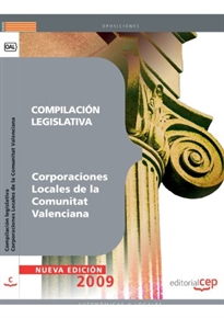 Books Frontpage Compilación legislativa. Corporaciones locales de la Comunitat Valenciana. Oposiciones