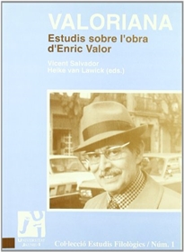 Books Frontpage Valoriana. Estudis sobre l'obra d'Enric Valor