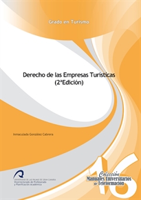 Books Frontpage Derecho de las Empresas Turísticas