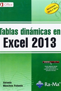 Books Frontpage Tablas dinámicas en Excel 2013