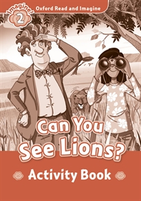 Books Frontpage Oxford Read and Imagine 2. Can You See Lions Activity Book