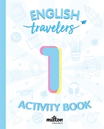 Books Frontpage Travelers Blue 1 Activity Book - English Language 1 Primaria