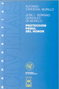 Books Frontpage Protección penal del honor