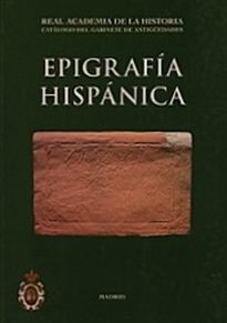Books Frontpage Epigrafía Hispánica.