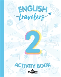 Books Frontpage Travelers Blue 2 Activity Book - English Language 2 Primaria