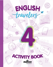 Books Frontpage Travelers Red 4 Activity Book - English Language 4 Primaria