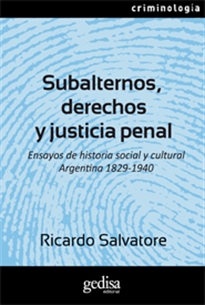 Books Frontpage Subalternos, derechos y justicia penal