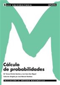 Books Frontpage Cálculo de probabilidades.