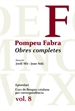 Front pageObres Completes de Pompeu Fabra, 8