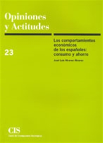 Books Frontpage Los comportamientos económicos de los españoles