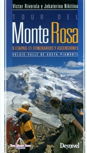 Books Frontpage Tour del Monte Rosa. Valais, Valle de Aosta, Piamonte