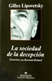 Front pageLa sociedad de la decepción