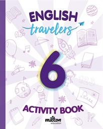 Books Frontpage Travelers Red 6 Activity Book - English Language 6 Primaria