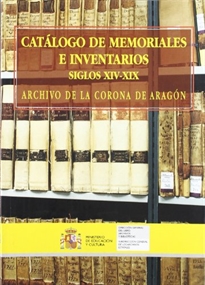 Books Frontpage Catálogo de memoriales e inventarios siglos XIV-XIX