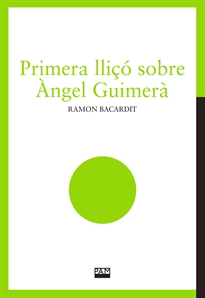 Books Frontpage Primera lliçó sobre Àngel Guimerà