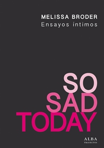 Books Frontpage So Sad Today