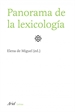 Front pagePanorama de lexicología