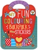 Portada del libro My fun colouring backpack with stickers