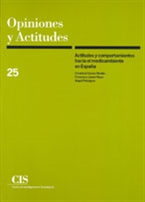 Books Frontpage Actitudes y comportamientos hacia el medioambiente en España