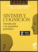 Front pageSintaxis y cognición