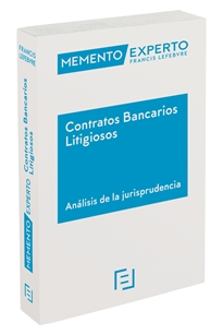 Books Frontpage Memento Experto Contratos Bancarios Litigiosos. Análisis de la jurisprudencia