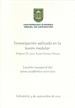 Front pageInvestigación aplicada en la lesión medular. Lección inaugural del curso académico 2010-2011.